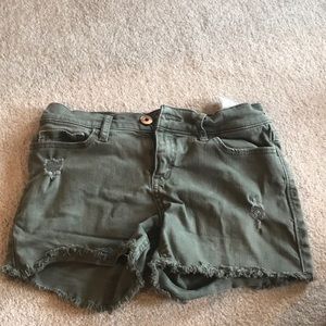 Girls Abercrombie kids Jean shorts